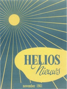 Helios Nieuws 1961 - Nummer 7 - November
